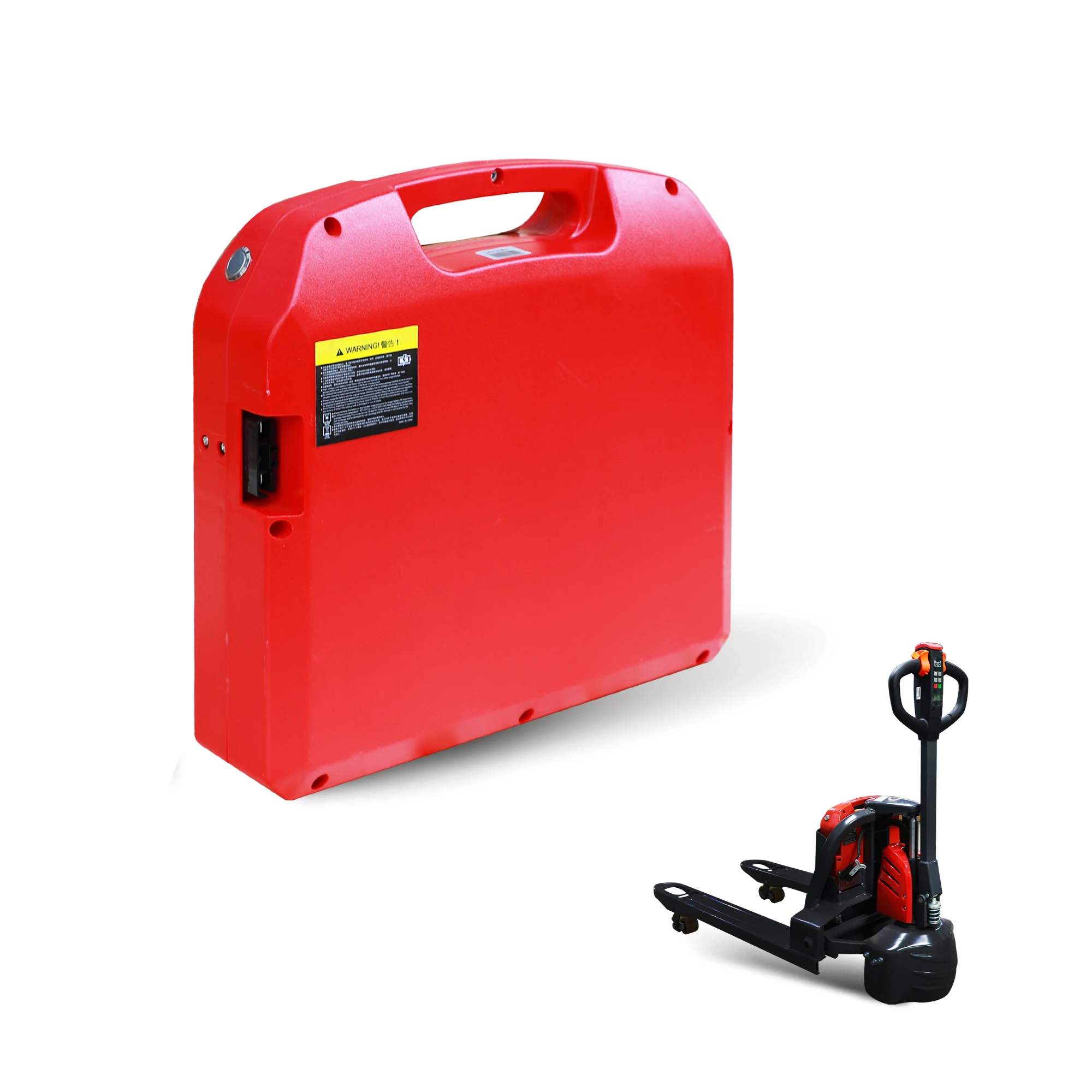 Elektrischer Palettenhubwagen-Akku, 24V 20AH/30AH/40AH/60AH Gabelstapler LiFePO4 Lithium-Batterie für HELI DC15, CBD15J-LI-S, JIALIFT SL15L3 Image