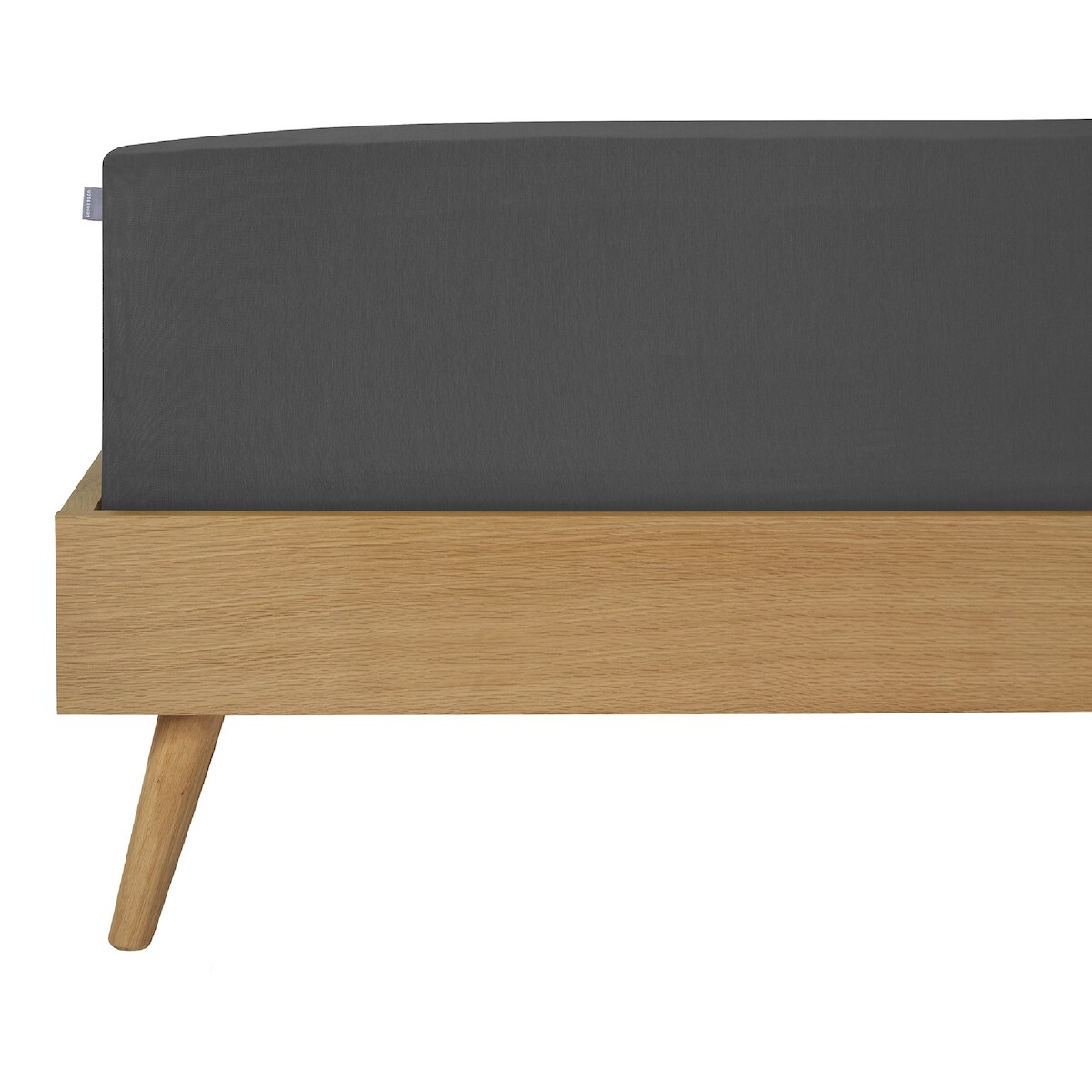 Schiesser Spannbettlaken Elli - 97/3 - 150 x 200 cm - Dunkelgrau Image
