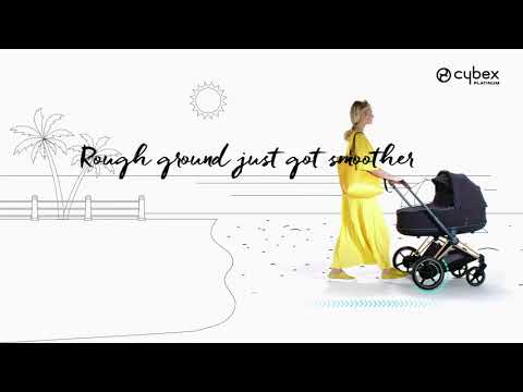 Cybex OPEN BOX ePriam Stroller - Matte Black/Black