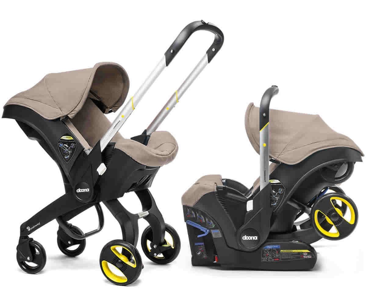 Doona OPEN BOX Infant Car Seat & Stroller - Dune (Beige)