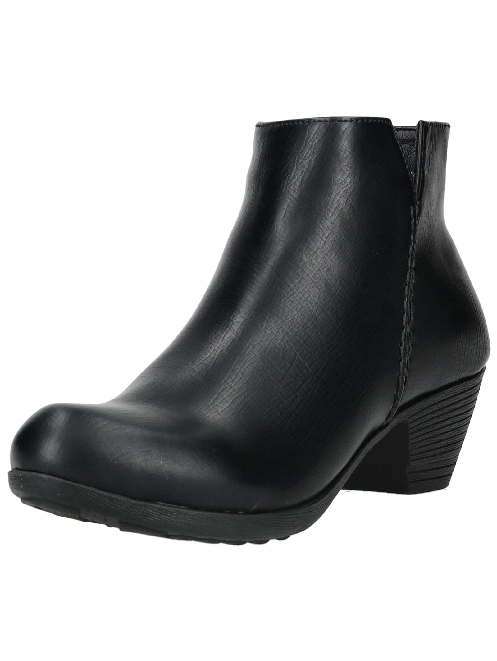 Stiefelette ANDREA CONTI "Andrea Conti Stiefelette Lederimitat", Damen, Gr. 38, schwarz, Lederimitat, Schuhe Stiefelette