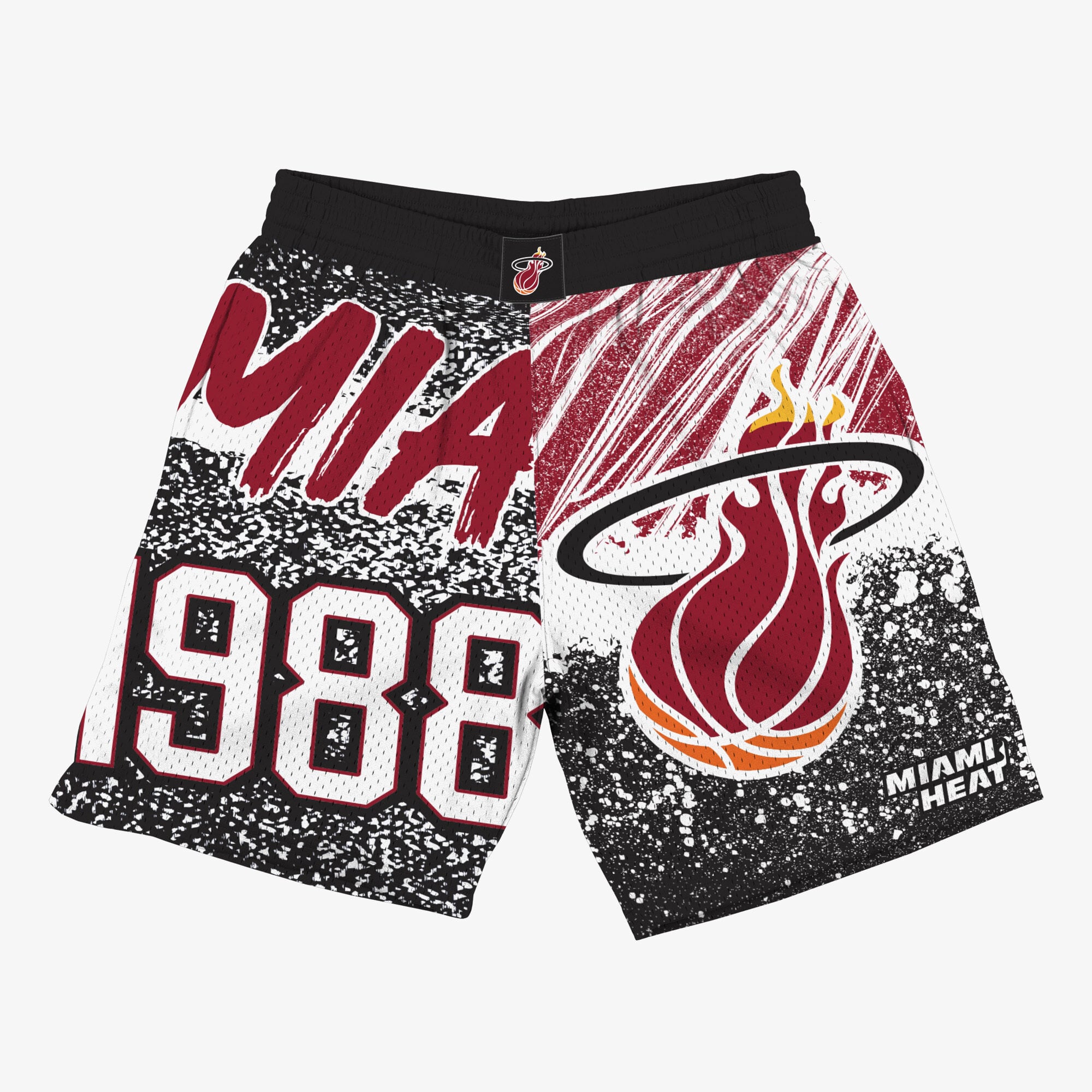 Short sublimé Mitchell & Ness Jumbotron des Miami Heat (Miami Heat) - Homme Taille: XS
