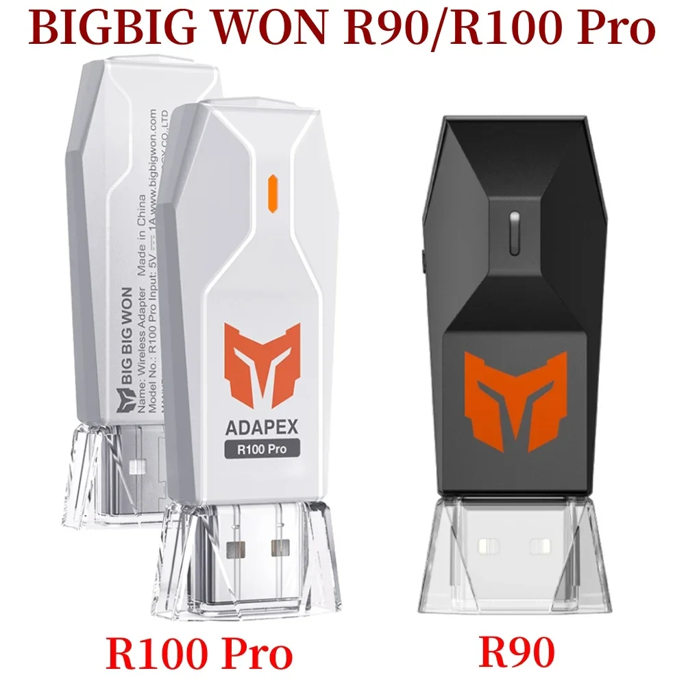 BIGBIG WON R90/ R100 Pro Gamepad USB Wireless Bluetooth-kompatibel Adapter für Windows Schalter PS4 PS5 PC XBOX PS3 Konverter Port