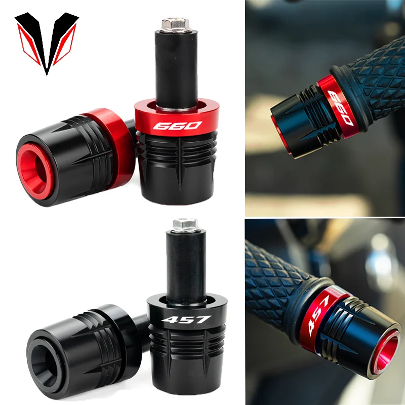 Für Aprilia RS 660 RS457 RS 660 457 RSV4 RSV 4 FACTORY Tuareg 660 Motorrad Lenkergriffe End Griff Bar Ends Stecker Sliders Image