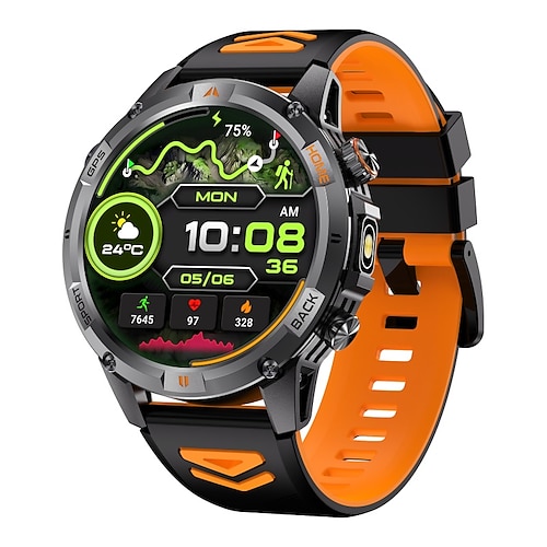 Neue Smartwatch mit 1000-mAh-Akku, 25 Tagen Laufzeit, Schlafüberwachung, zahlreichen Erinnerungsfunktionen, Gehäuse aus Zinklegierung, Armband aus Flüssigsilikon! Ideal für Outdoor-Aktivitäten.