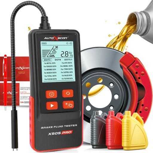 AUTOXSCAN Prüfgerät, Bremsflüssigkeit X502 PRO Image