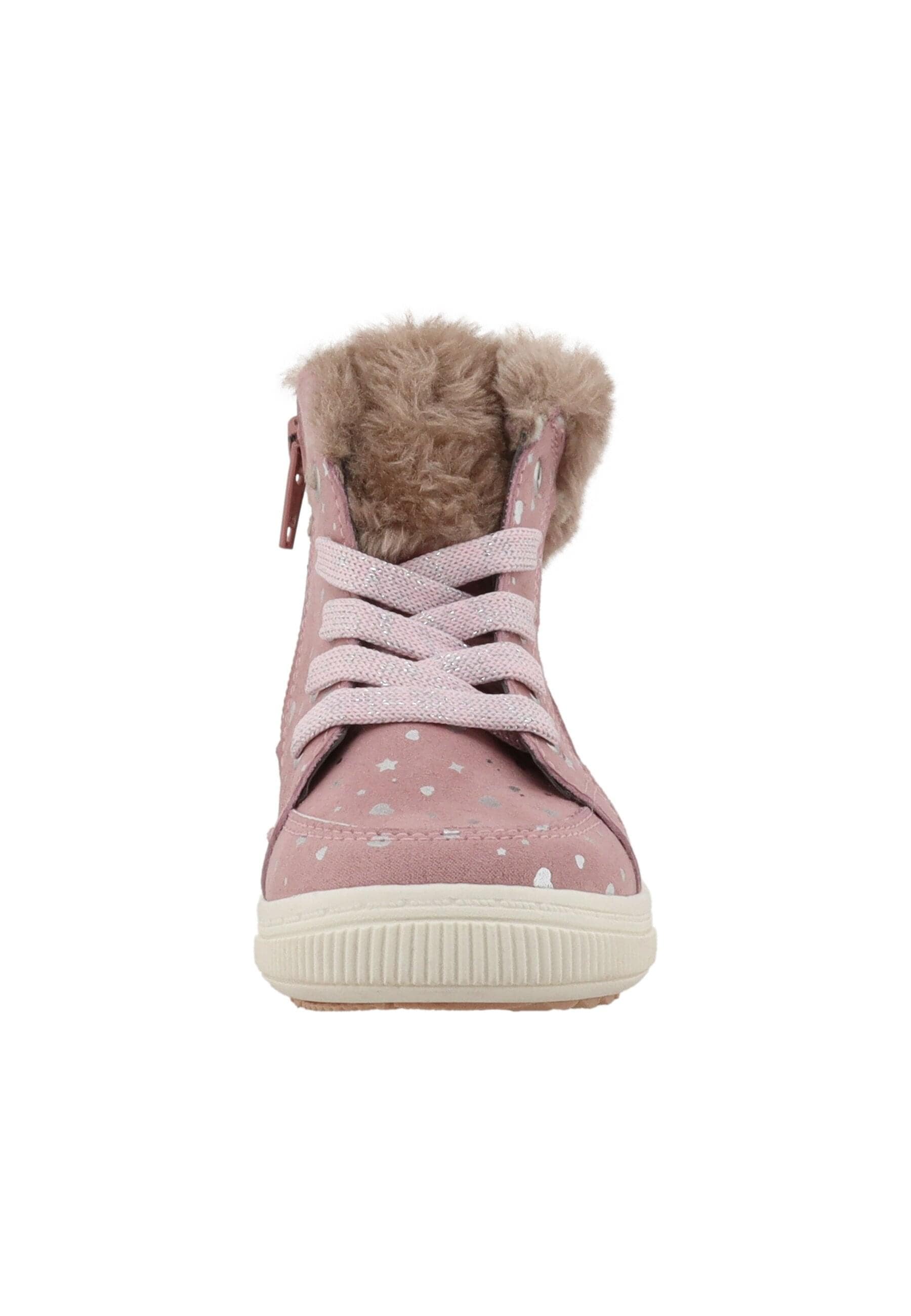 Stiefel TOM TAILOR "Tom Tailor Winter Boots", Damen, Gr. 34, rose, unifarben, Schuhe Stiefel