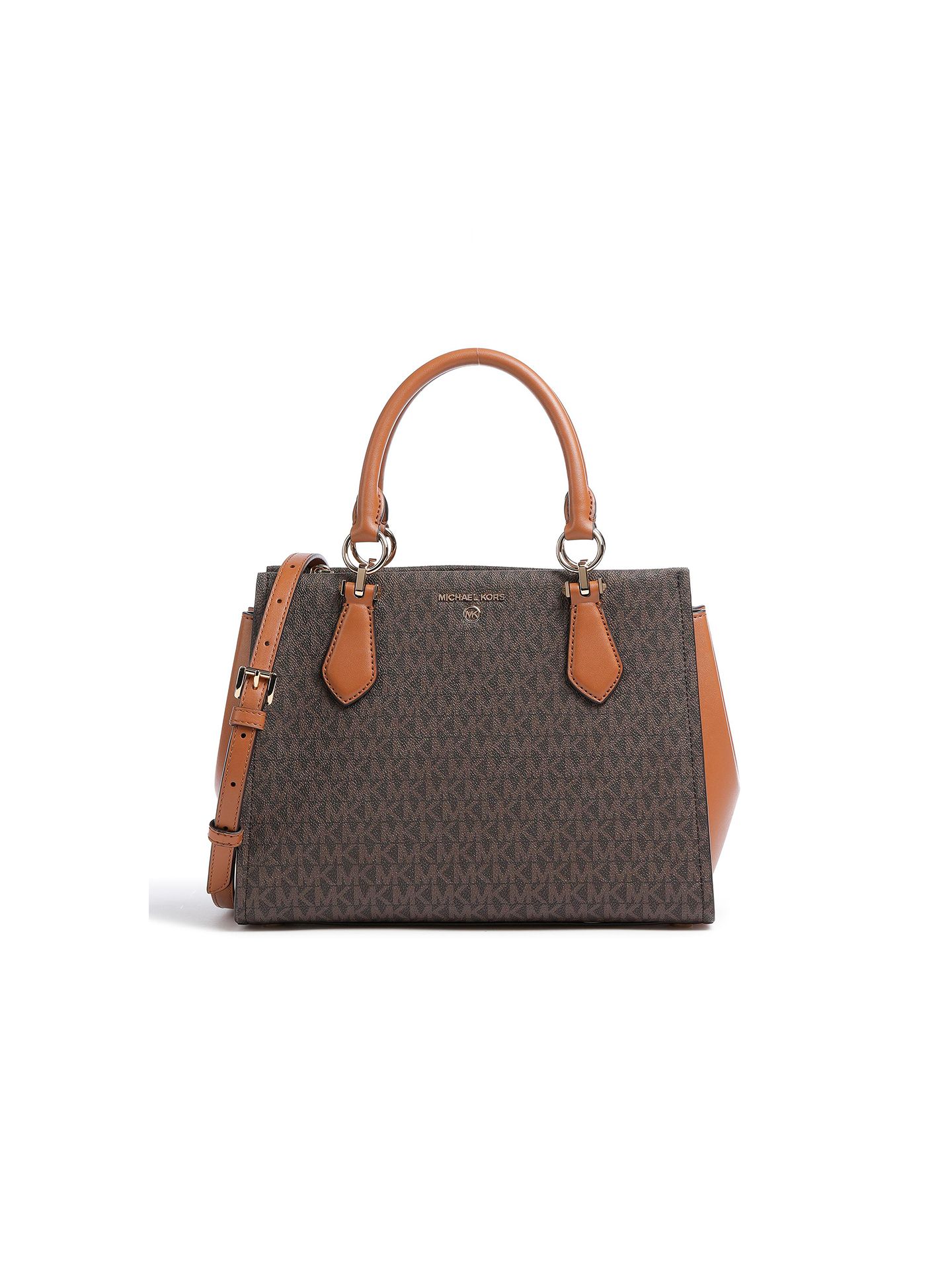 Michael Kors Marilyn Mittelgroße Schultertasche Braun Image