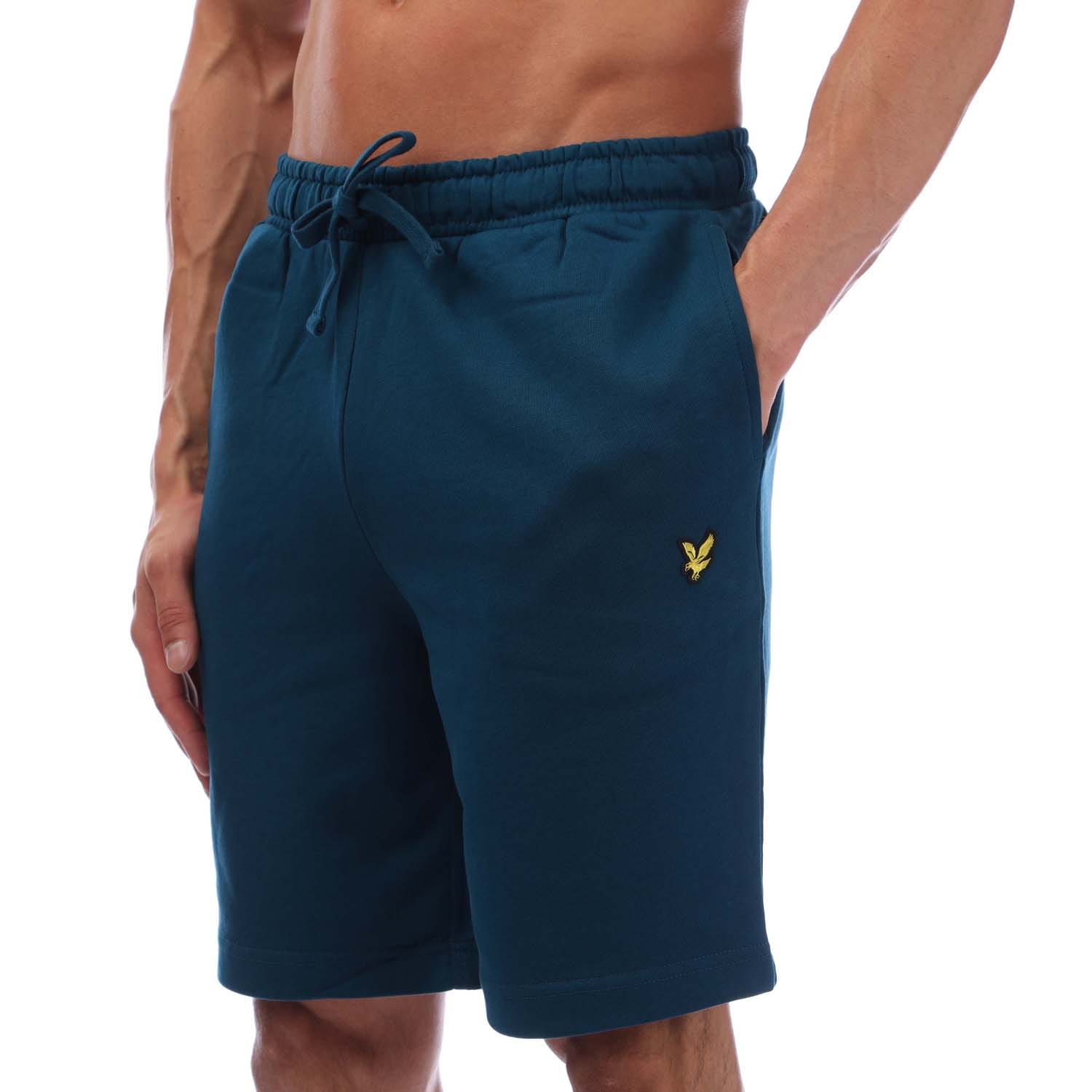 Herren Lyle And Scott Sweat-Shorts in Navy Image