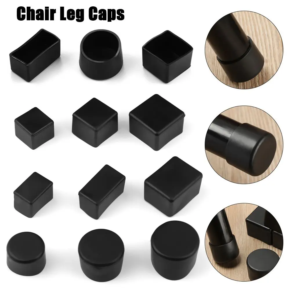 4 teile/satz Möbel Tisch Abdeckungen Socken loch stecker Stuhl Bein Kappen Gummi Füße Schutz Pads staub Abdeckung möbel nivellierfüße