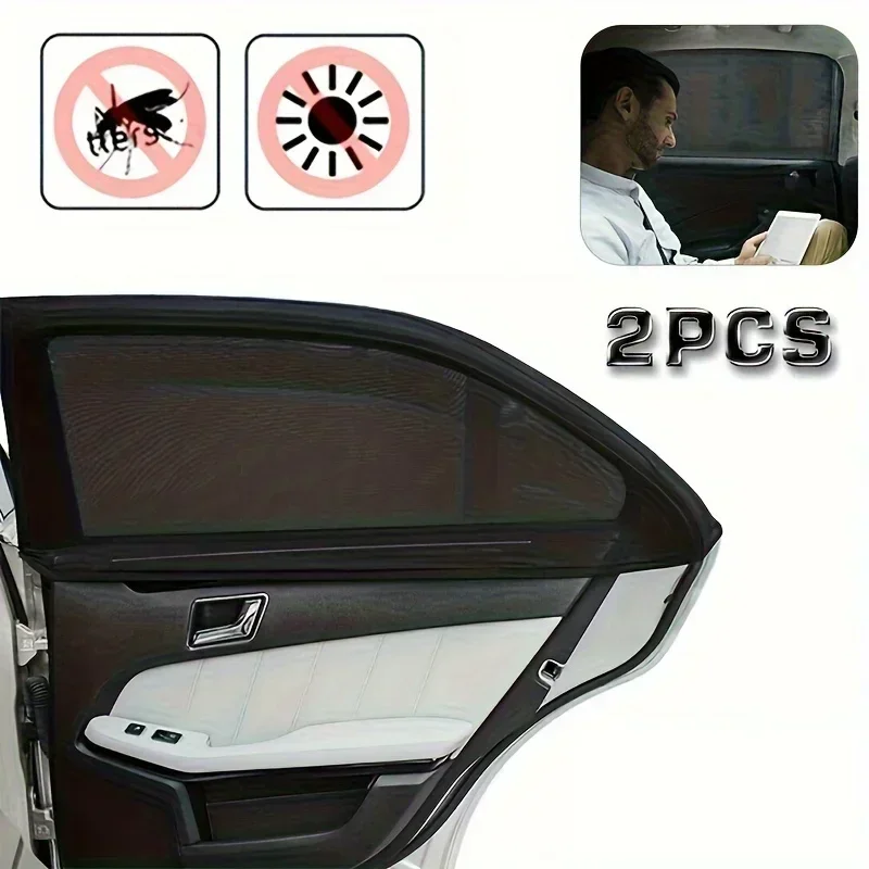 Auto-Sonnenschutz, Moskito-Sieb, Fenster, Moskitonetze, Vorhänge, Sonnenschutz, Moskitonetze für Autozubehör