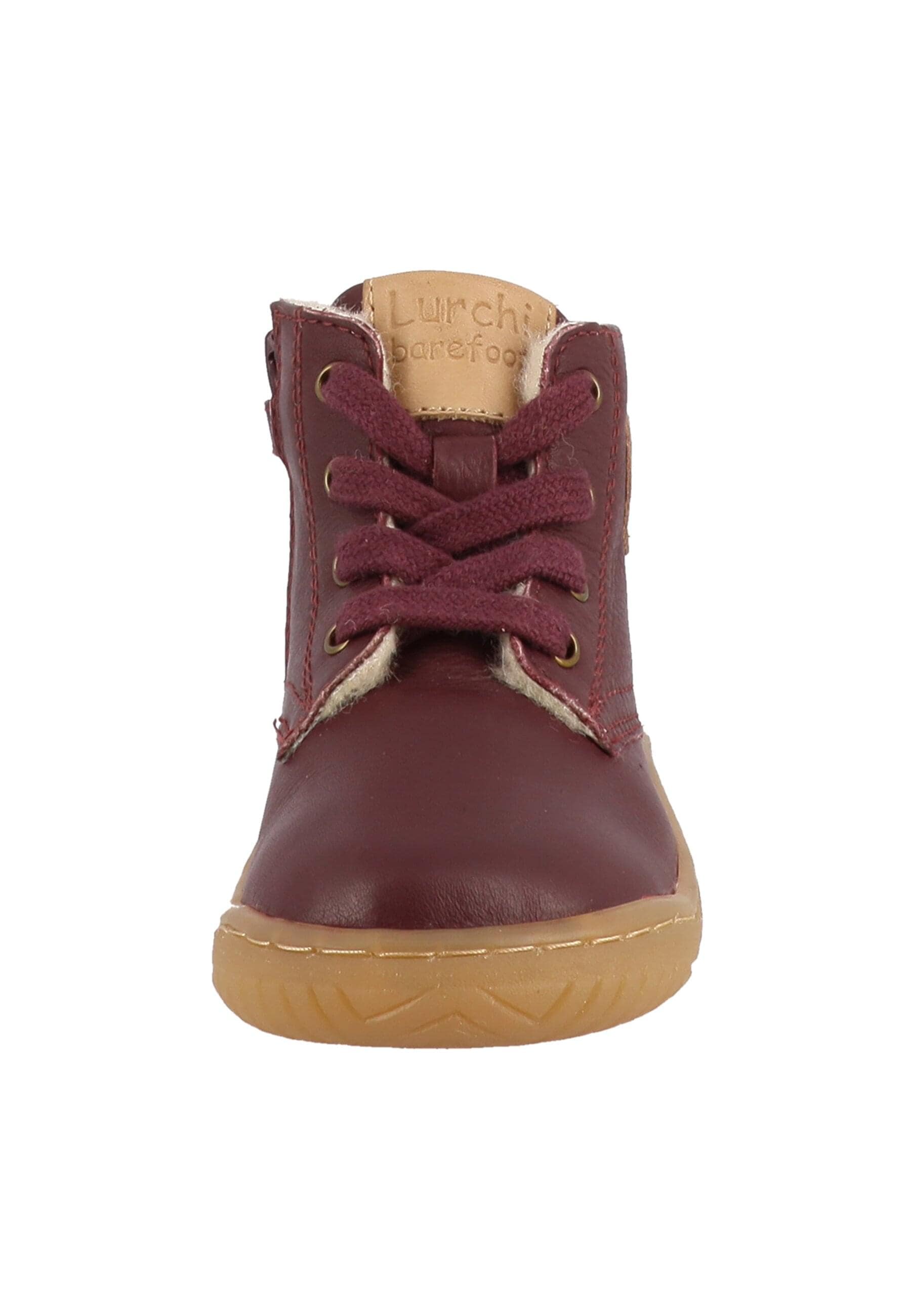 Stiefel LURCHI "Lurchi Jo Barefoot", Damen, Gr. 35, lila, Leder, Schuhe Stiefel