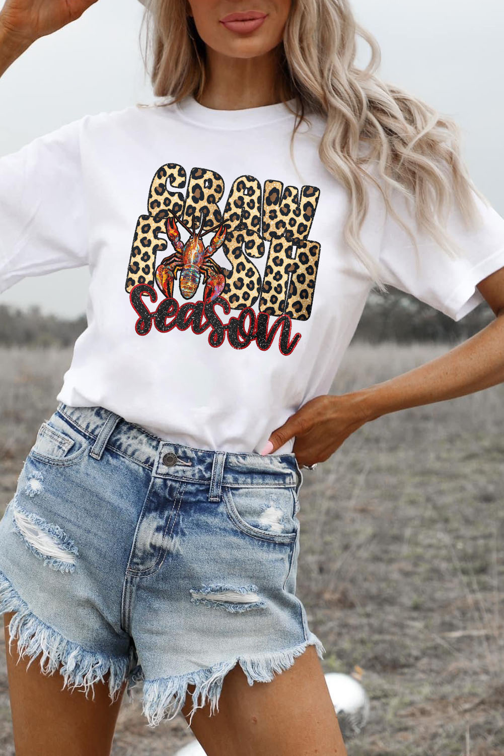 Krebssaison Grafik T-Shirt Image