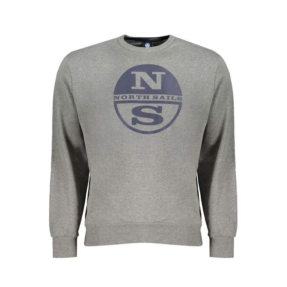 Crew Neck Sweatshirt Nscircular Logo Image