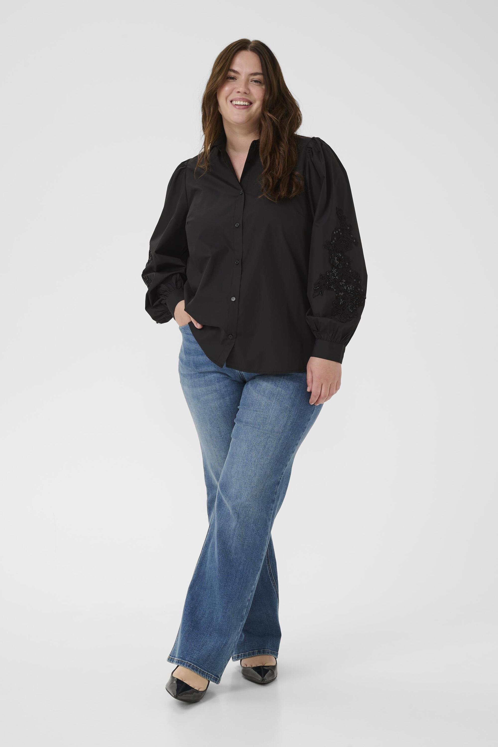 Langarm-Hemd KCnicky Langarm-Hemd Regular fit black Image