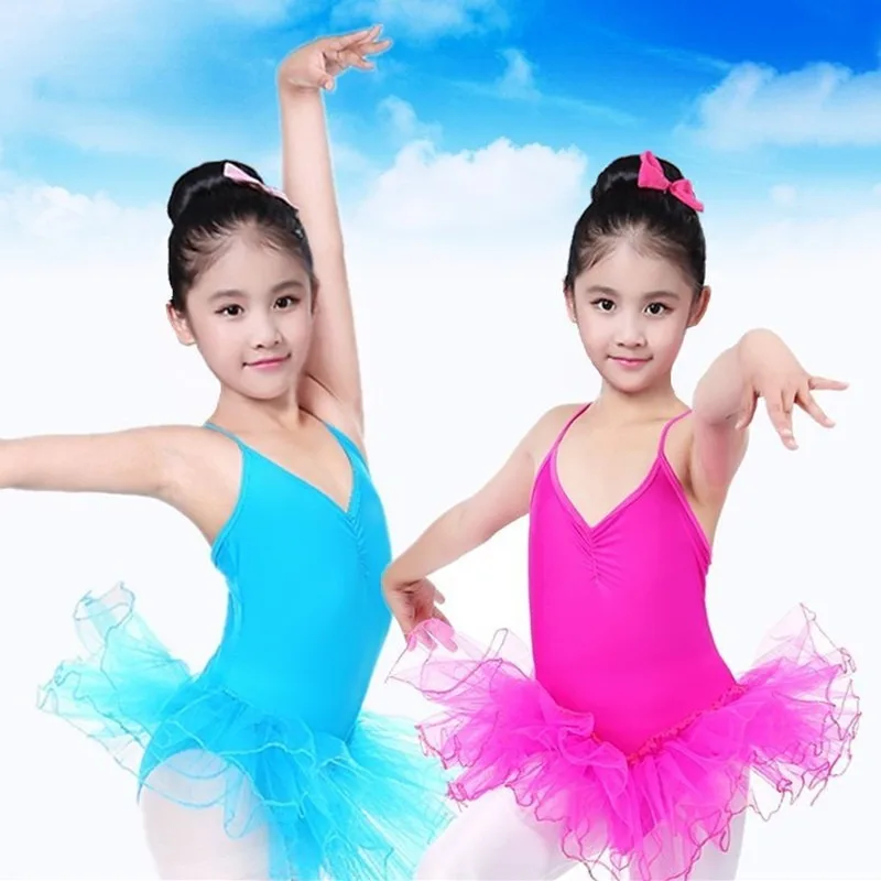 Body da balletto per ragazza estiva Abbigliamento da ballo per bambini Abiti Abiti Abiti casual per ragazze Tutu sottile Abito da balletto per bambini Abbigliamento per bambini