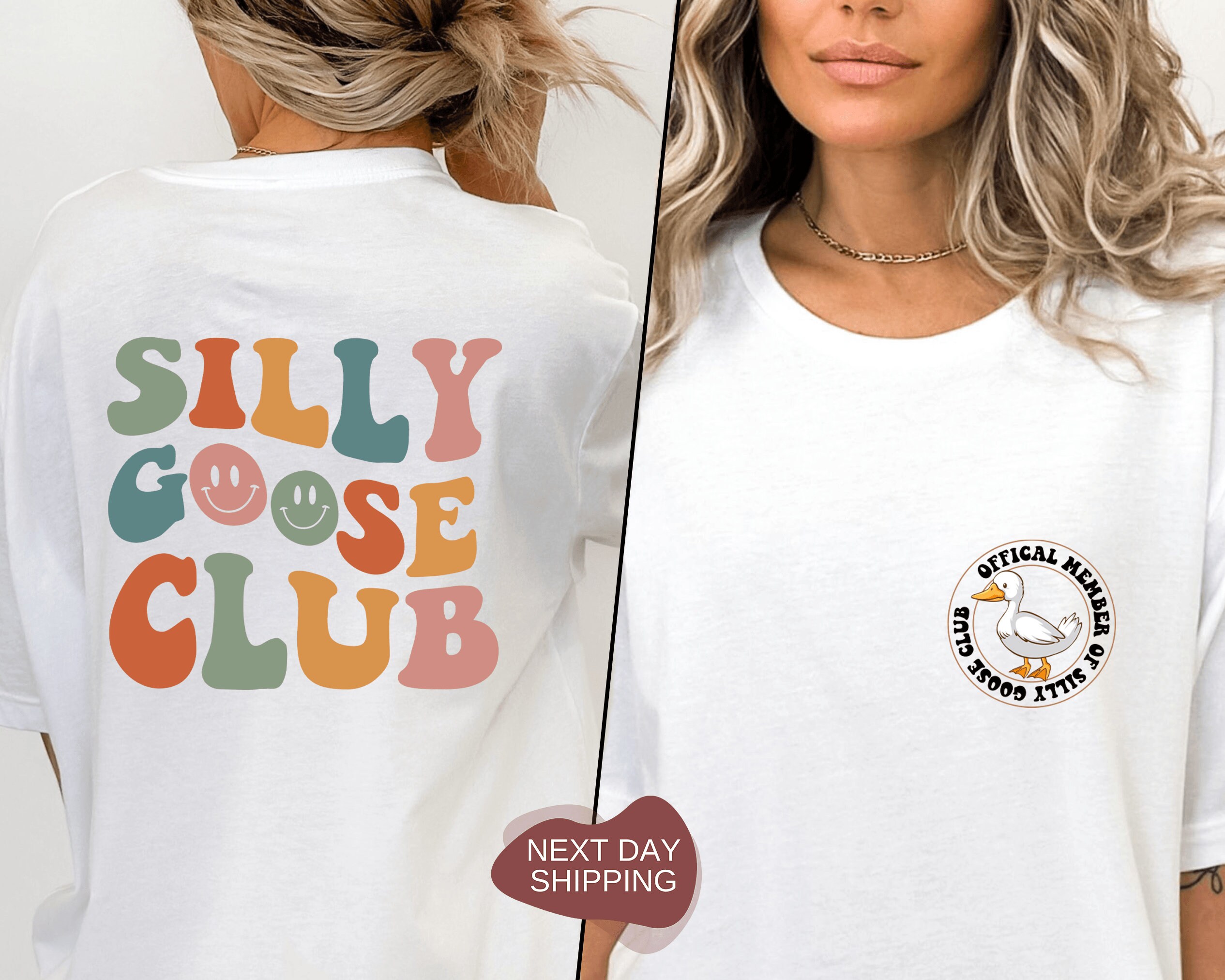 Silly Goose Club, Maglietta Silly Goose Club, Regalo divertente, Maglietta divertente, Maglietta unisex Silly Goose, Maglietta Goose Club, Felpa Silly