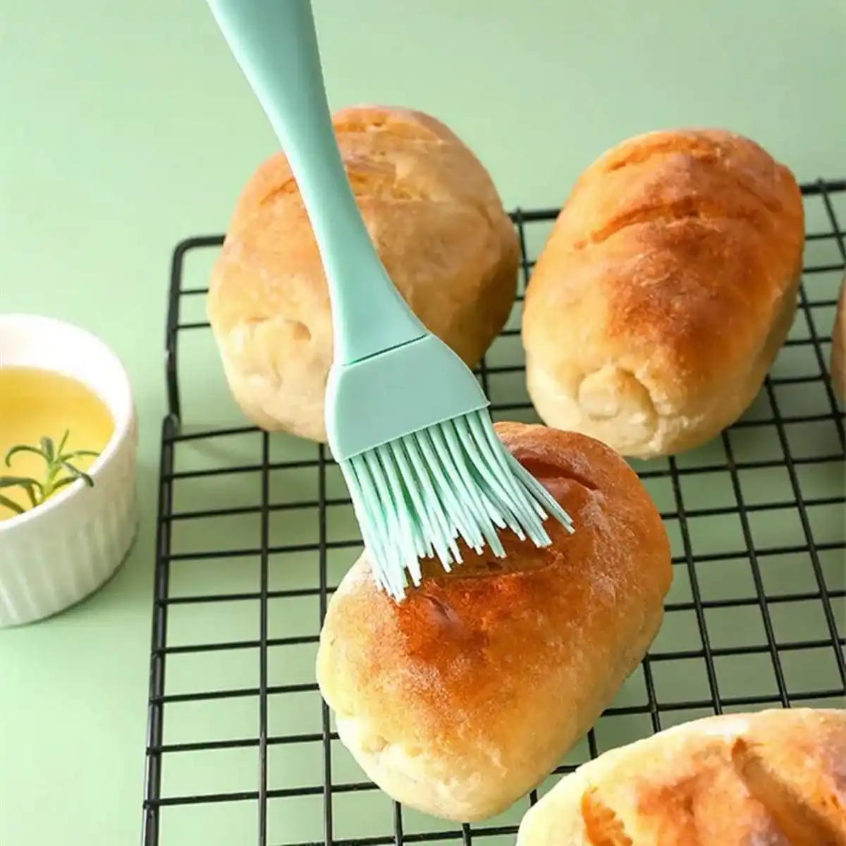 1PC/3PCS Silikon BBQ Pinsel Hitzebeständige Öl Kochen Küche Backen Utensil Liefert für Grill Kuchen Image