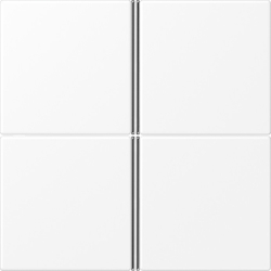 Jung Tastensatz komplett 4-fach LS 404 TSA WWM LS404TSAWWM Image