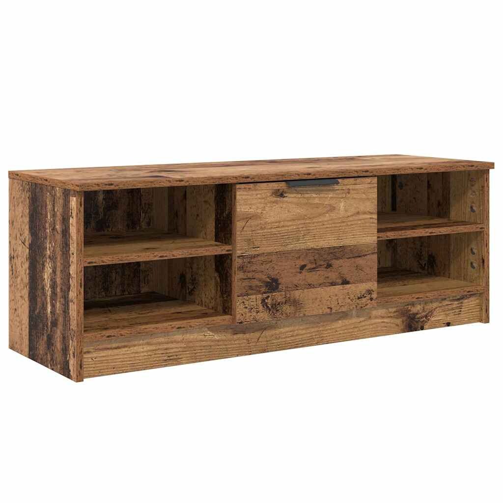 vidaXL TV-Schränk Altholz 102 x 35 x 36,5 cm Holzwerkstoff Image