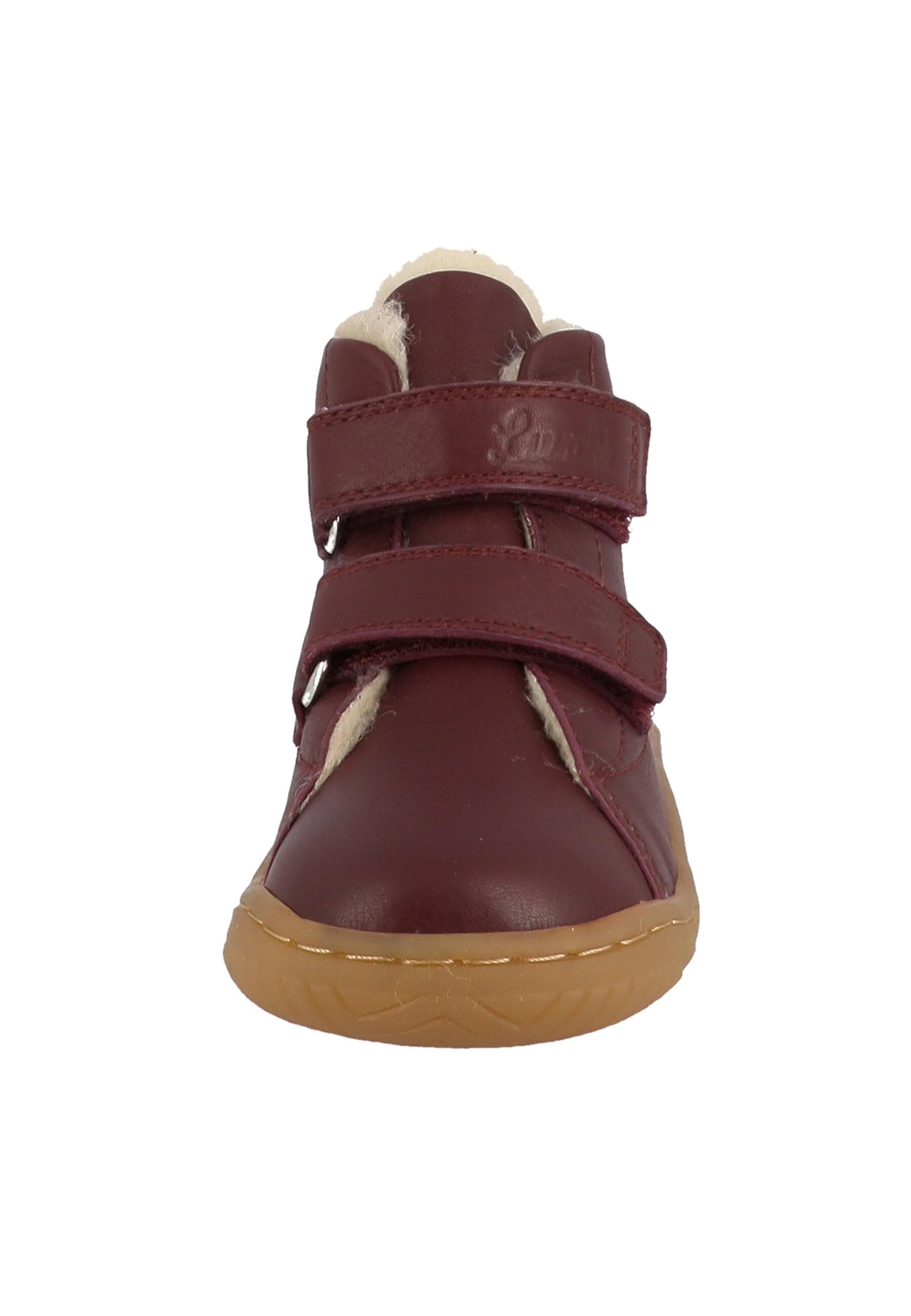 Stiefel LURCHI "Lurchi Joker Barefoot", Damen, Gr. 21, lila, Leder, Schuhe Stiefel