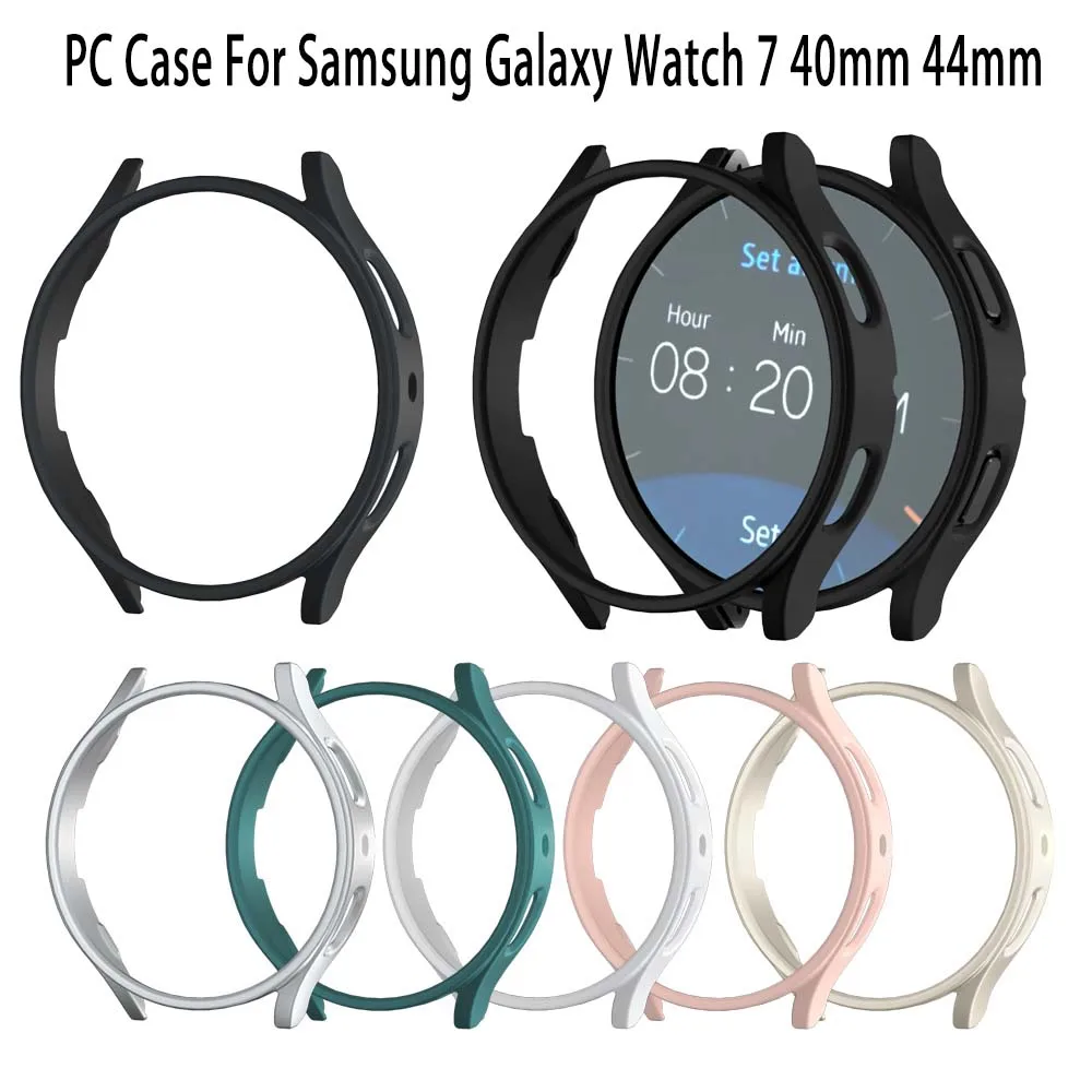 Galaxy Watch7 40 mm 44 mm Abdeckung für Samsung Galaxy Watch 7 40 mm 44 mm PC-Schutzhülle Kunststoffabdeckung Schutz Stoßstange kein Glas Image