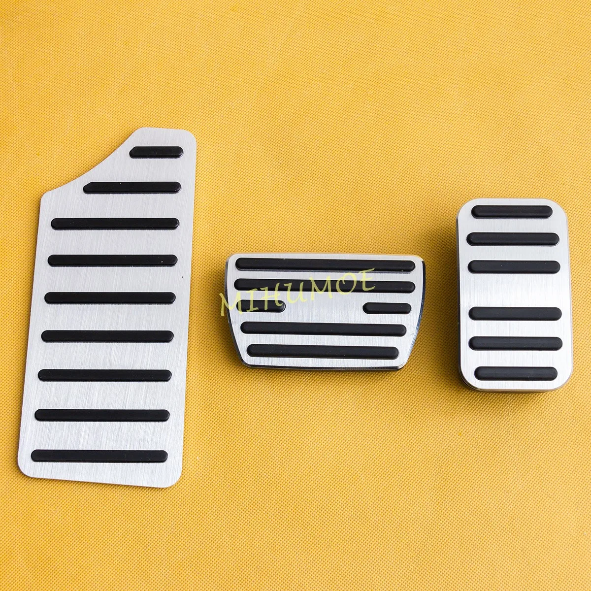 LHD Silber Aluminium Fußstütze Dead Brake Gas Gaspedal Pad Cover Set für 2016–2025 Honda Civic 10. 11 Image