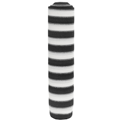 vidaXL Zaunblende Anthrazit und Weiß 1,8x50 m HDPE 195 g/m² Image