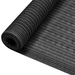 vidaXL Zaunblende Anthrazit 1x50 m HDPE 150 g/m² Image