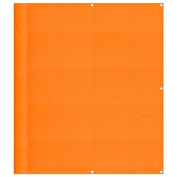 vidaXL Balkon-Sichtschutz Orange 120x700 cm 100% Polyester-Oxford Image