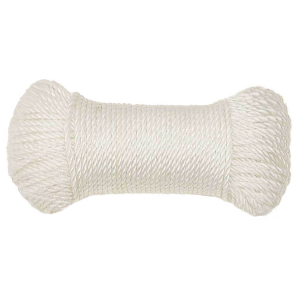 vidaXL Arbeitsseil Weiß 6 mm 500 m Polypropylen Image