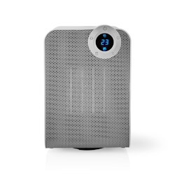 Nedis SmartLife Keramik-PTC-Heizlüfter - 1800 W - 3 Wärmeeinstellungen - Oszillation - Anzeige - 15 - 35 °C - Android / IOS - Weiss Image