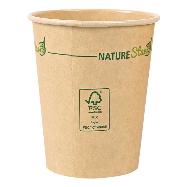 HYGO STAR Bio-Kaffeebecher Mocca 200ml 50 Stück Image