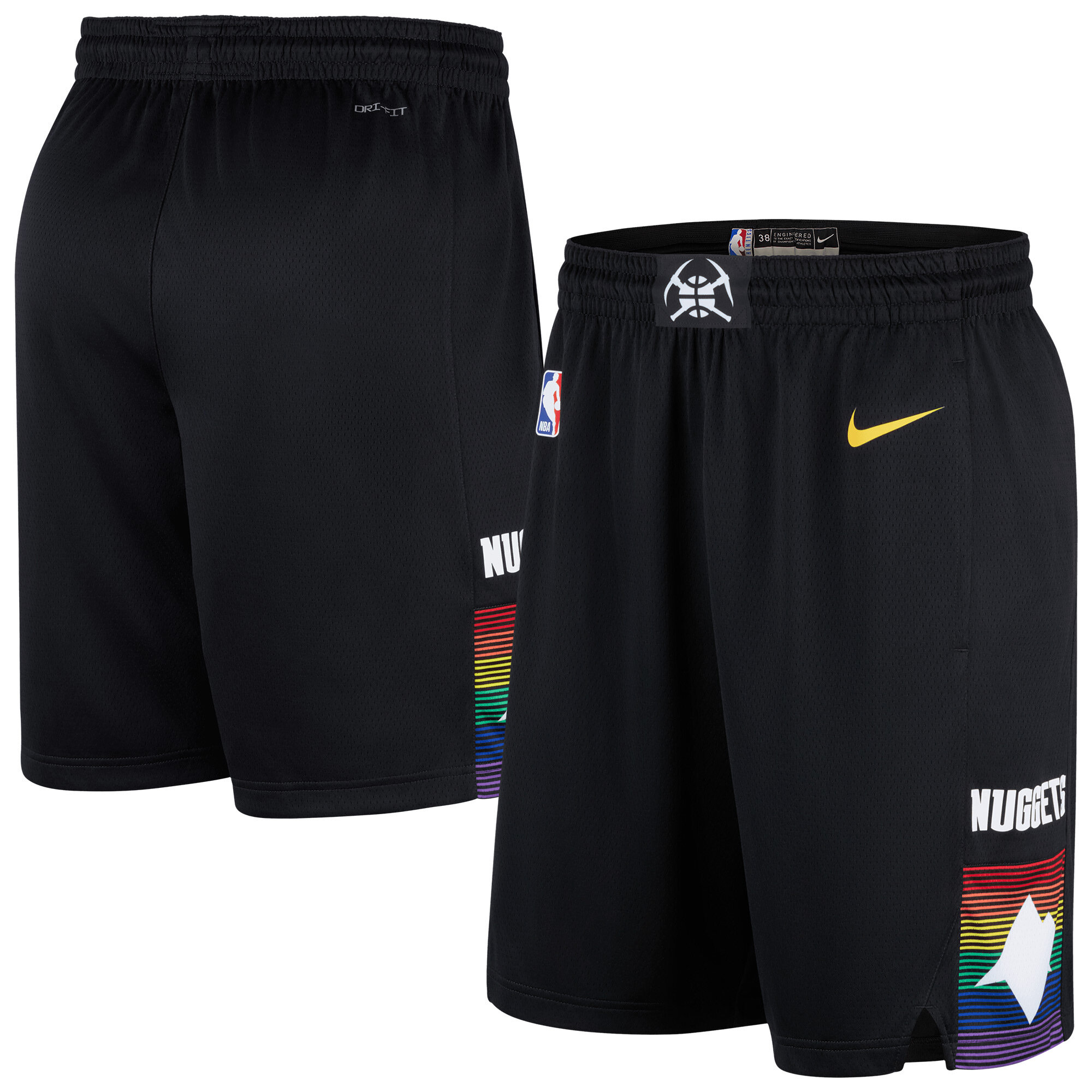 Denver Nuggets Nike 2025 City Edition Shorts - Herren Image