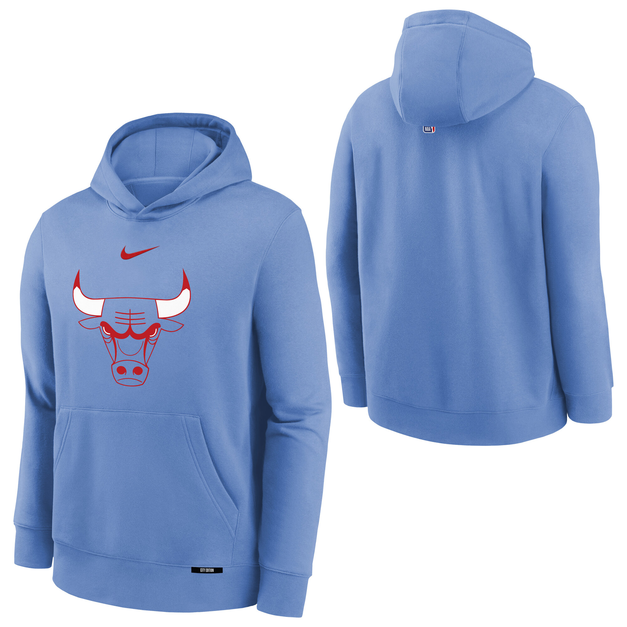 Nike Chicago Bulls 2025/26 City Edition Club Logo Hoodie Image