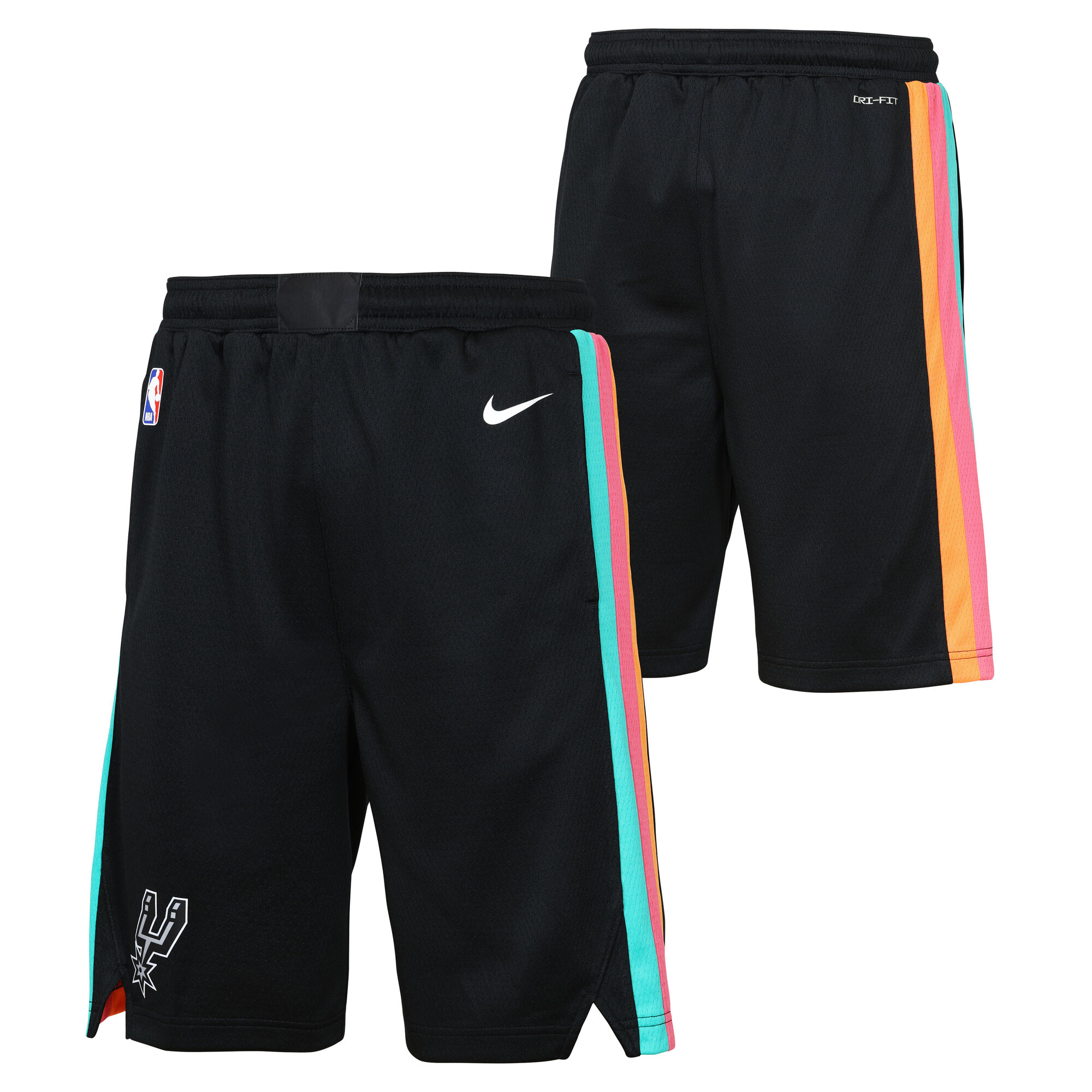 San Antonio Spurs Nike 2025 City Edition Short - Jugend Image