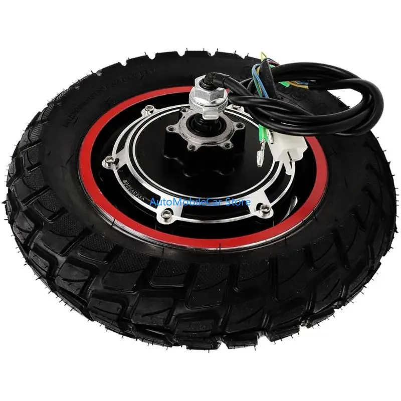 G8TE Hochleistungs-Elektroroller-Radmotor-Set, 800 W, bürstenloser Antrieb, wetterfester Reifen, schnelle für den Image