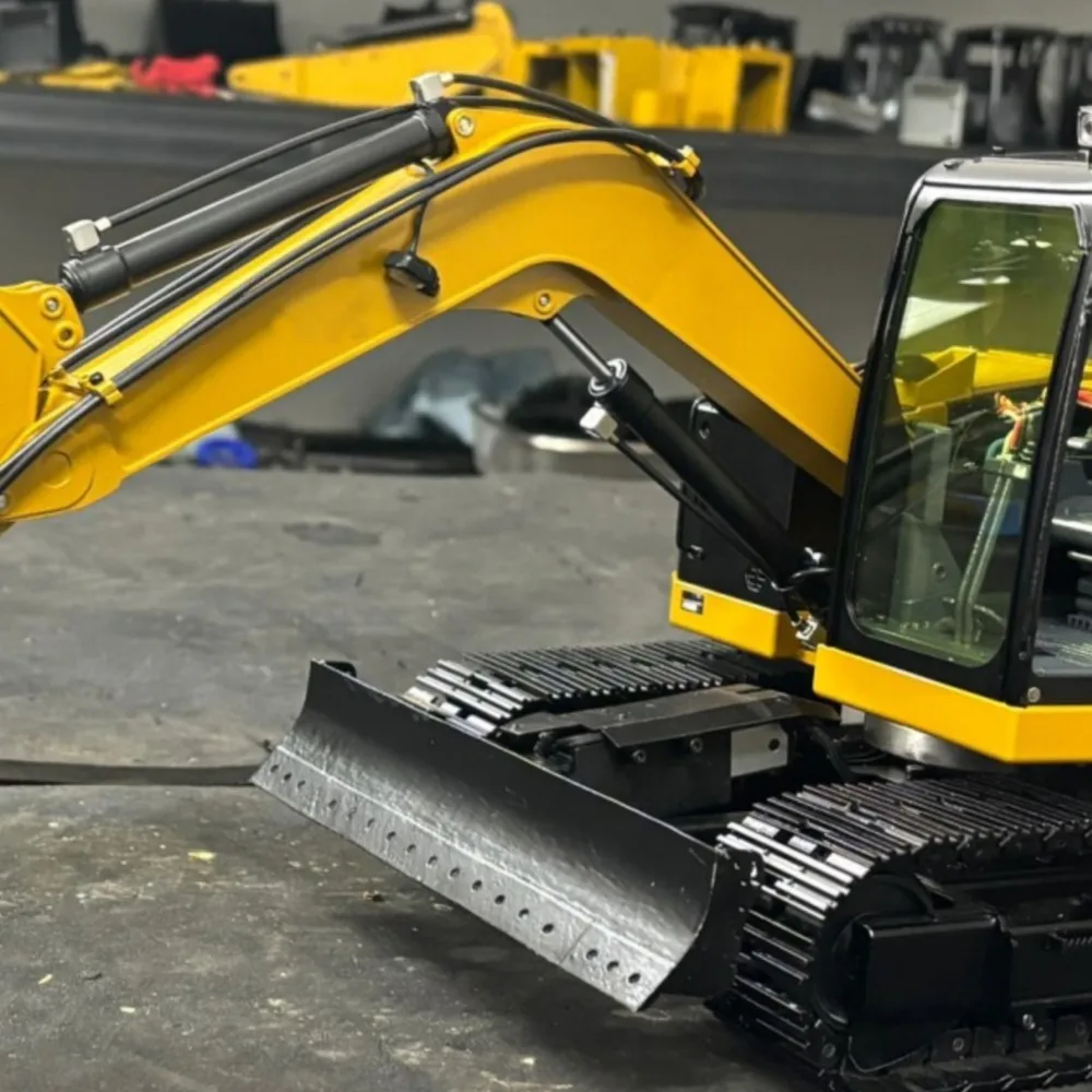 C308 RC Hydraulikbagger 1/14 Metall Mini RC Bagger RTR Modell Flysky ST8 Radio Batterie Fernbedienung LKW RC Spielzeug Modell