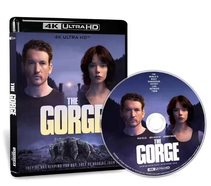 Die Gorge 4K UHD Blu-ray-Filmplatte, PS5 kompatibel mit XSX HDR10 Image