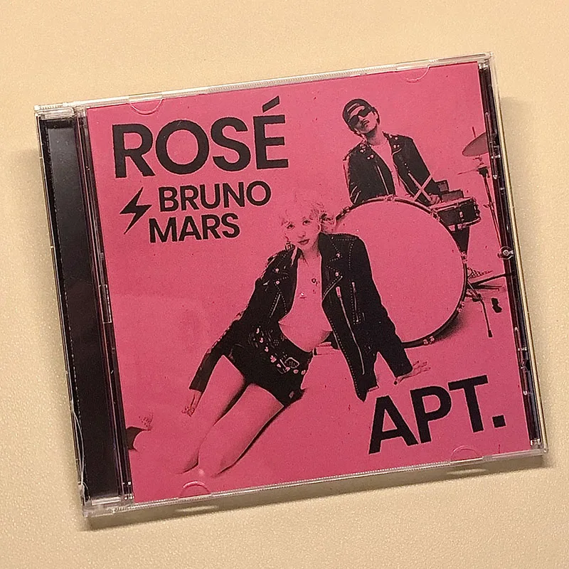 ROSE Park Chaeyoung Album, Brother Mars Single APT ROS ÉBruno Mars Original CD Image