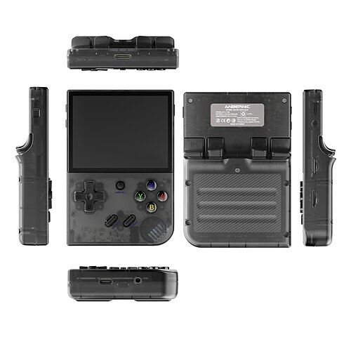 Anbernic RG35XX Retro-Handheld-Spielkonsole mit Linux-System, 3,5-Zoll-IPS-Bildschirm, tragbarer Videoplayer im Taschenformat – Valentinstagsgeschenk Image