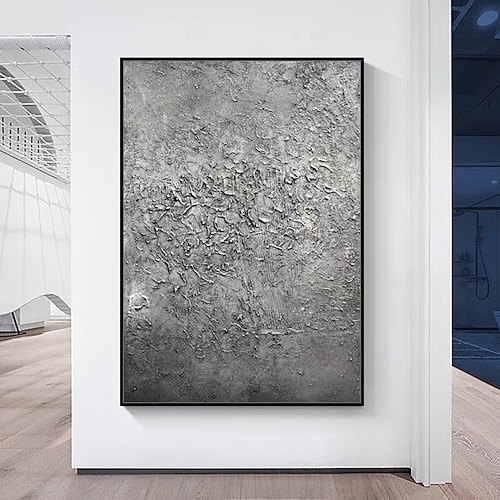 Mintura handgemalte Ölgemälde auf Leinwand, moderne abstrakte Wanddekoration mit dicker Textur, gerollt, rahmenlos, ungespannt. Image