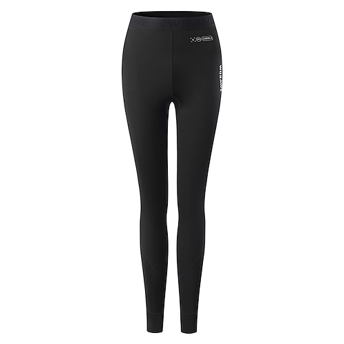 Wosawe Damen-Leggings für Frühling und Herbst, schnelltrocknend, ideal zum Radfahren, Wandern und für andere Sportarten. Atmungsaktiv, feuchtigkeitsableitend und komfortabel. Lange Hose, Modell BF133. Image