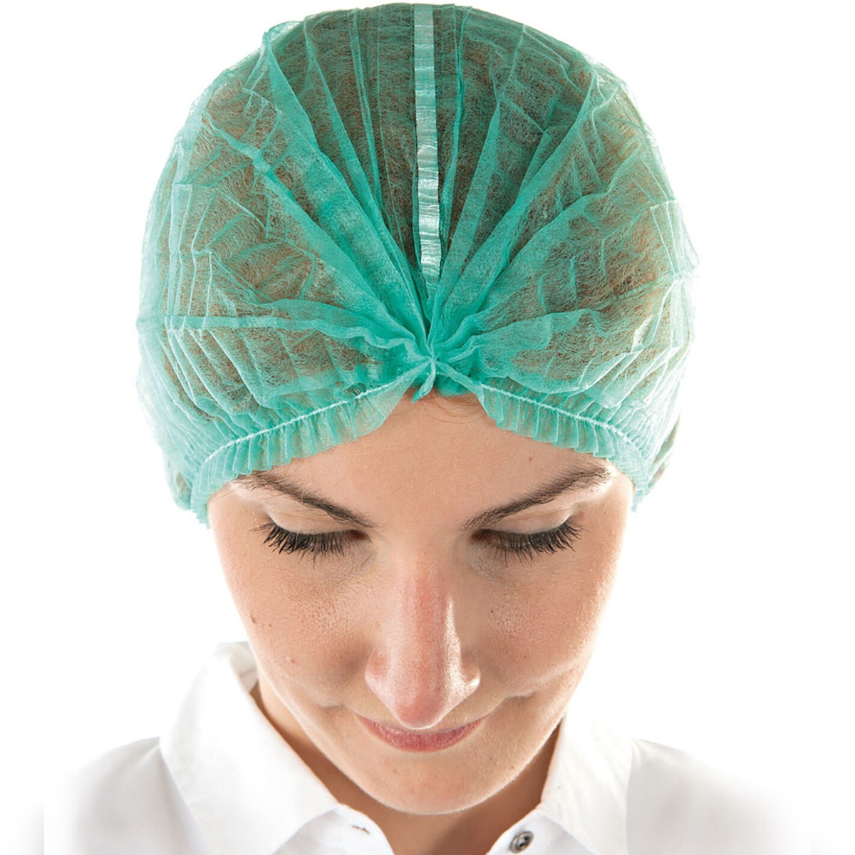 FRANZ MENSCH Hygostar Detecta-Cap, PP, grün mit Elastikband, 50cm Image