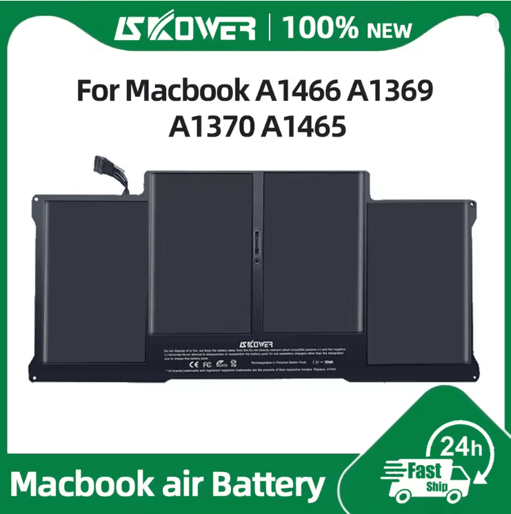 PowerCore Laptop Battery For MacBook Air A1375 A1406 d