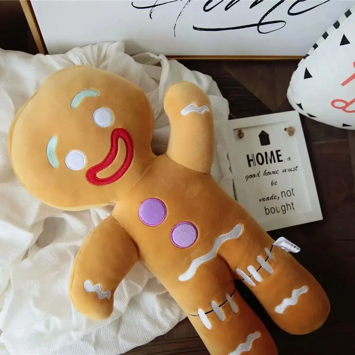 Gingerbread Man Plush Toy gingerbread Man 30cm
