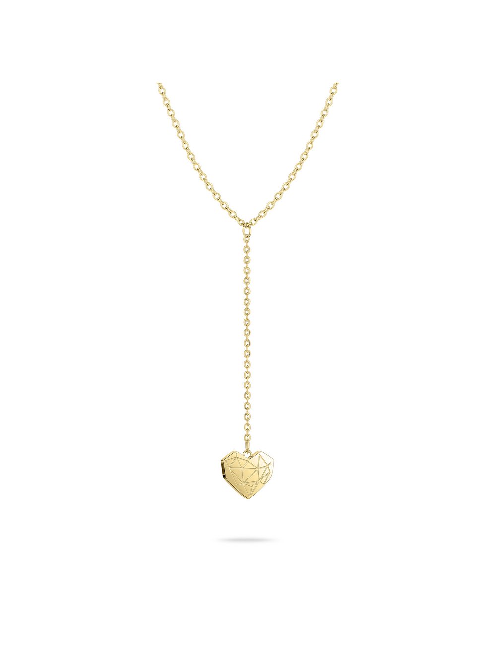 Liebeskind Berlin Kette Broken Heart Damen gold, ONE SIZE Image