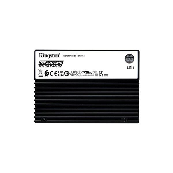 Kingston Interne Festplatte »DC3000ME« 3.84 TB schwarz, 6.98x1.48x10.05 cm Image