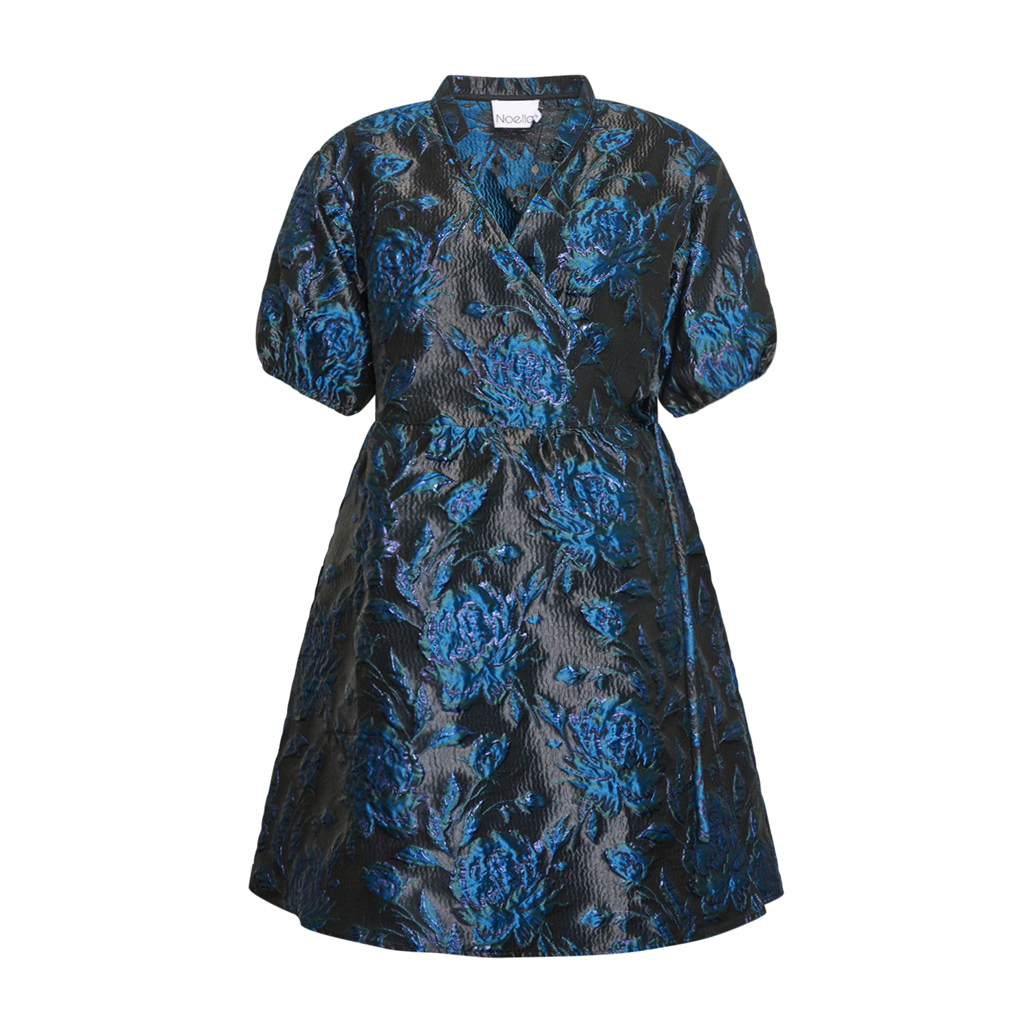 Kai Aya Wickelkleid in Blau S