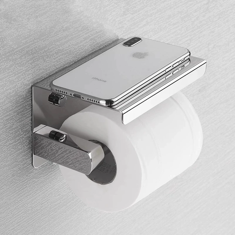Porte-papier hygiénique en acier inoxydable 304, boîte en rouleau de papier étanche, support de boîte à mouchoirs, accessoires de quincaillerie de salle de bains